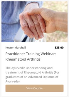 Ayurveda for Rheumatoid Arthritis