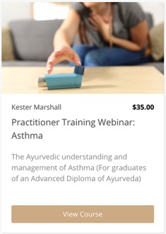 Ayurveda for asthma